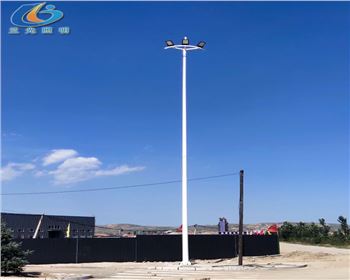 山西大同10米雙臂路燈、15米中桿路燈項(xiàng)目